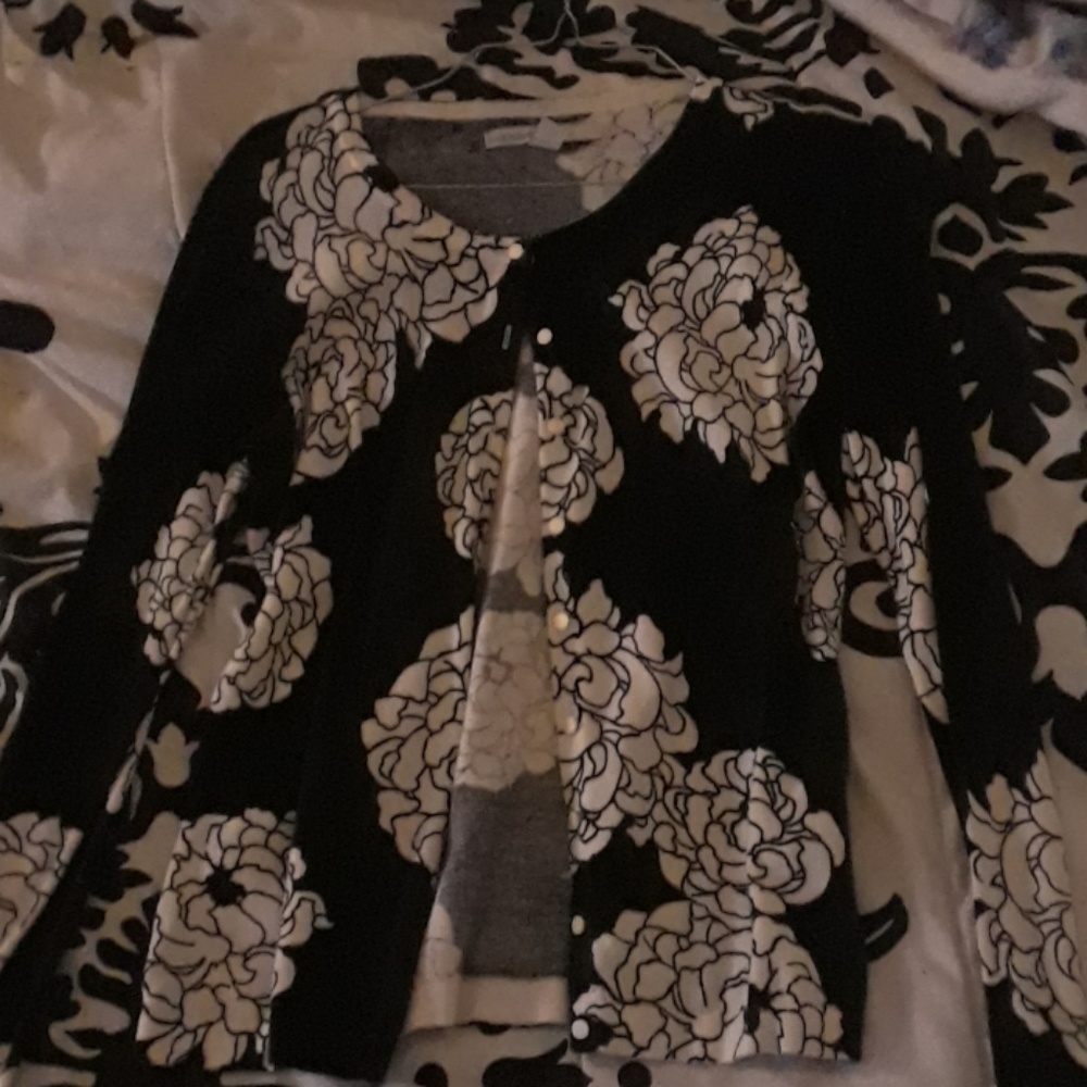 Floral cardigan